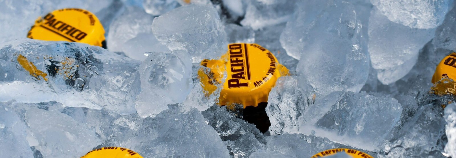 cube ice with drinking