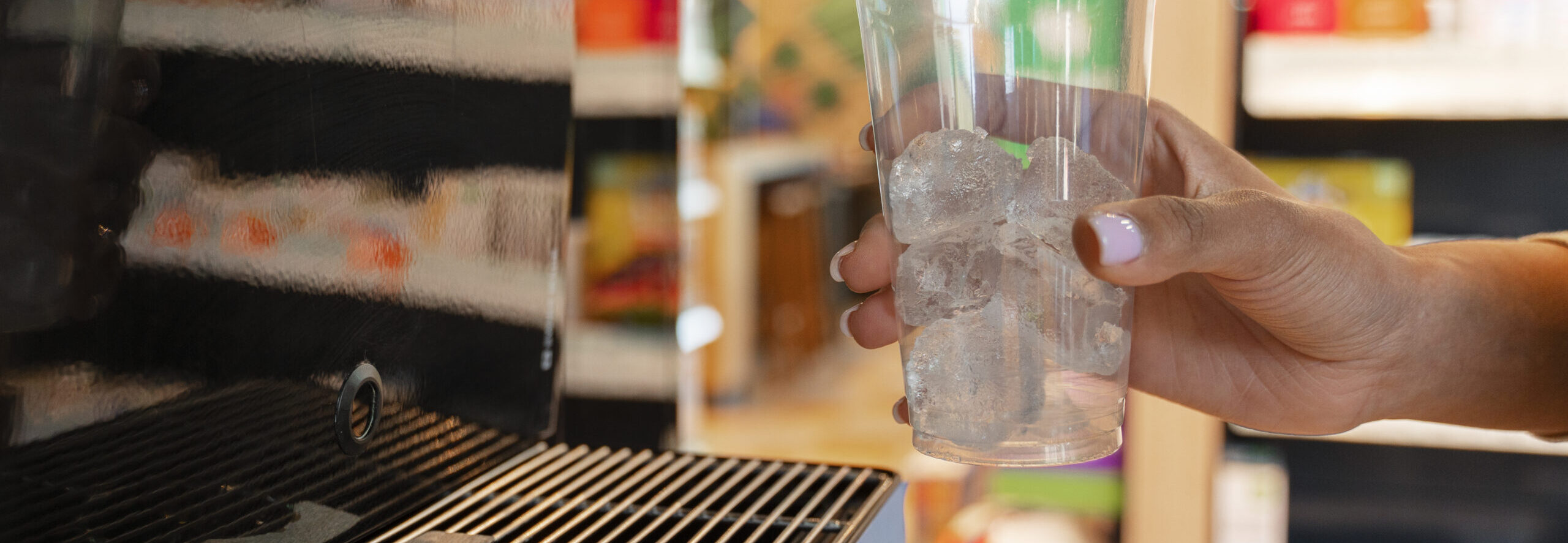 convenience store ice water machine